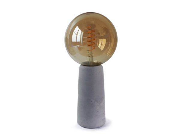 Lampe béton ampoule type Edison