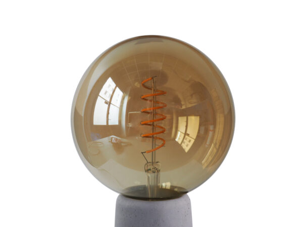 Lampe béton ampoule type Edison