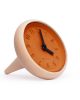 Horloge de table bois et béton - Toupie