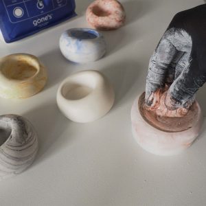 KIT béton créatif DIY fabrication décoration personnalisation moule sur mesure pigment