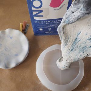 couler béton mélange pigment Do It Yourself made in lyon