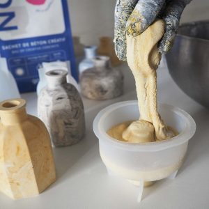 Kit découverte complet béton design pigments objet sur mesure